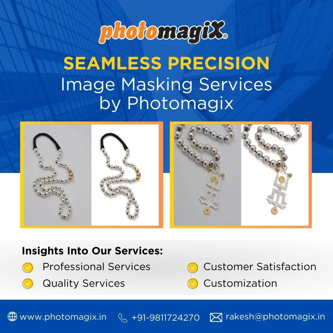 Seamless Precision: Image Masking Services by Photomagix in Delhi